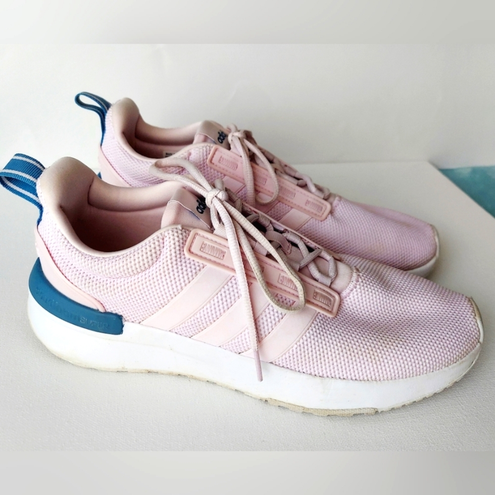 Adidas Women's Racer TR21 Sneakers in "Almost Pink", Women's 10, GUC
